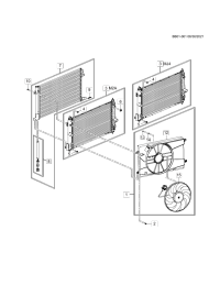 26395963-Radiator, (incl 4-6)