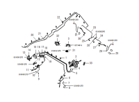 3550124XK18XC-Bracket, wheel speed sensor mounting, rh/lh