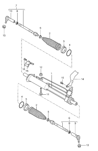 95534701115-Gear box For SERVOTRONIC vehicle  D-MJ 2006