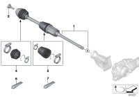 31608092514-WIPING DRIVE SHAFT PD RIGHT