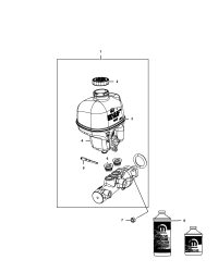 4560183AA-MASTER CYLINDER BRAKE