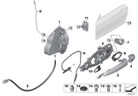 51217314287-BOWDEN CABLE FRONT