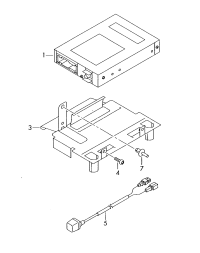 7L6907441B-Contler unit, parking camera