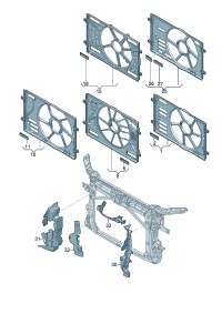 5Q0121205C-Ring, fan