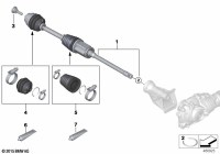 31608092196-WIPING DRIVE SHAFT PD RIGHT