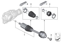 31608092513-WIPING DRIVE SHAFT PD LEFT