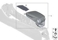51169359963-Wire, center armrest