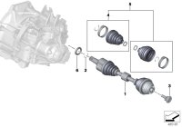 31605A2E013-Shaft-output lh