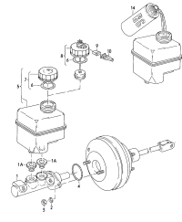 1GD614019-Brake master cyl For car models equipped