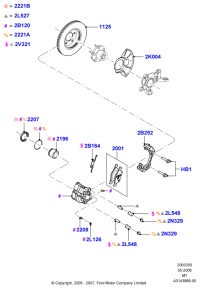 5L8Z1125AA-Disc-brake, warranty of conformity