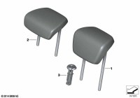 52207384955-Headrest assy