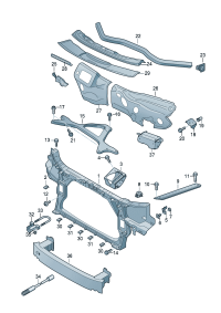 4H1805325B-Wiper, r window Bracket  Porsche panamera: