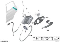 51218492029-Handle dr finish otr lh