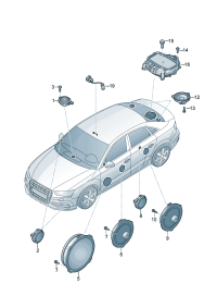 8VD035415-Speaker sub-assy