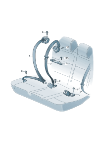 31G857807A-S/belt assy -3
