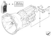 22316776524-MOUNTING-GEARBOX/E38/740