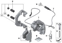 34356779248-Sensor, brake pad wear