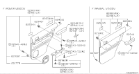 82946VB010-PAD-REAR DOOR ARMREST,RH