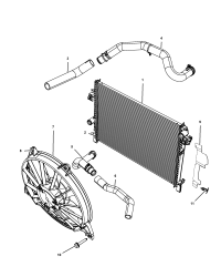 68038241AA-MODULE FAN