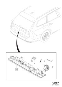 31675534-HDL ASSY-ROOF ASSIST FR,LH