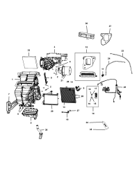 68093422AB-(F)(S)MOTOR BLOWER WITH WHEEL