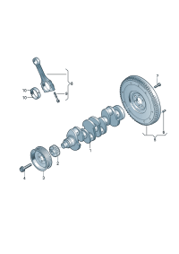 04C105269B-FLYWHEEL