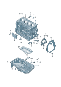04E103464BF-OIL SEPARATOR/AUDI TT/A4/BEETL