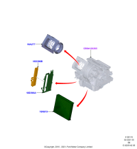 G2MJ19G244BAHF-Filter assy, advanced aftermarket specifications/non-warranty repair (Focus 2011-2015