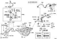 7772012010-Valve assy, fuel outlet