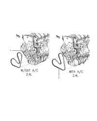 4891519AE-Power steering w/air condition