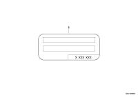 12147953196-Warning board, basic control unit