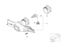 63178379684-FOG LAMP FR RIGHT/E60/61-5 SRS