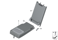 52208494261-Armrest assy-baffle ctr