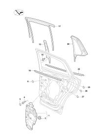 11D839461A-Window regulator:
