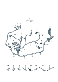 4N0973714-Housing-flat Interlock-contact  Connector Illumination-dr grip
