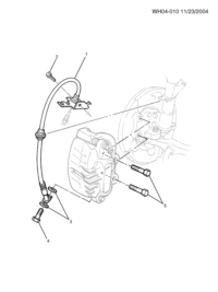 92156686-Hose assy-fr brake