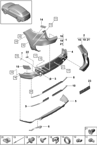 9Y3807500-Plate, towing ring Deprecated parts