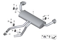 18107558646-Muffler assy-rr