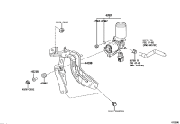 445900R090-BRACKET ASSY, BRAKE ACTUATOR
