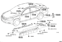 7555606030-MOULDING, ROOF DRIP SIDE FINISH, CENTER LH