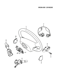 24561800-WHEEL ASSY-STEERING
