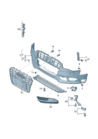 8T0807065D-COVER ASSY, PLASTIC