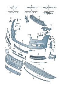 4G8807065BD-COVER ASSY, PLASTIC
