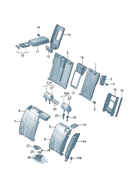 8KD885501-Panel-back facia, rr
