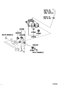 4459048170-BRACKET ASSY, BRAKE ACTUATOR