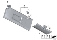 51167323094-SUNVISOR,RH
