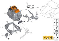 12369847308-Electronic unit of the motor