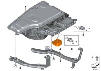 12369494405-Electronic unit of the motor