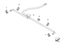 61677187524-Hose h/lamp washer
