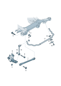 7L8501540-Protector, stone strike Tie rod steering